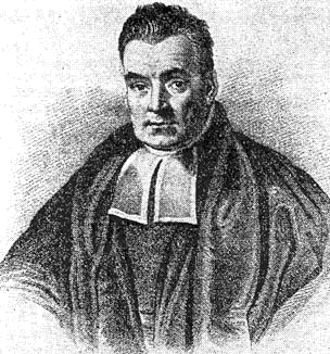 Portrait of an unknown Presbyterian clergyman identified as Thomas Bayes in O’Donnell (1936)